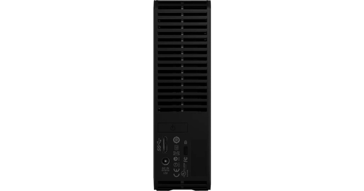 WD Elements Desktop, 20 TB externe harde schijf Zwart, USB 3.0 ...