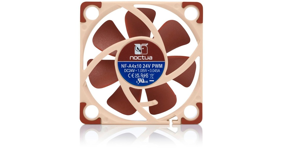 Ventilateur Noctua NF-A4x10 24V PWM - 40mm Silencieux Pour Imprimantes 3D - Hautes Performances