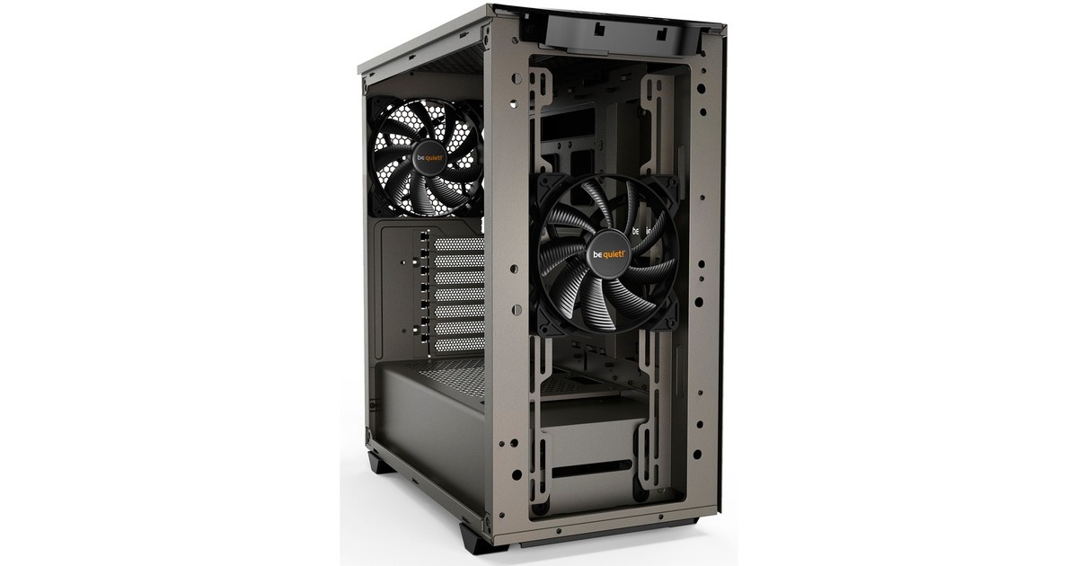 be quiet! PURE BASE 500 midi tower behuizing Grijs 2x USBA