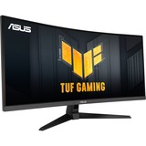 ASUS TUF Gaming VG34VQ3B 34" Curved UltraWide monitor Zwart, 2x HDMI, DisplayPort, 4x USB-A, USB-B, 180 Hz