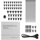 DeepCool MATREXX 55 V4 C midi tower behuizing Zwart | 1x USB-A | 1x USB-C | RGB | Window