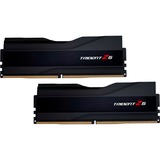 G.Skill 32 GB DDR5-7600 Kit werkgeheugen Zwart, F5-7600J3646G16GX2-TZ5K, Trident Z5, XMP