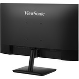 ViewSonic VA2408-MHDB 24" monitor Zwart, 1x HDMI, 1x DisplayPort, VGA, USB-A, USB-B, audio