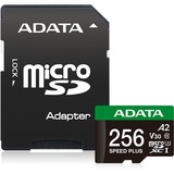 ADATA SPEED PLUS microSDXC 256 GB geheugenkaart UHS-I U3, Class 10, V30, A2