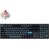 Keychron Q6 Pro-M1, toetsenbord Zwart, US lay-out, Keychron K Pro Red, RGB leds, KSA double-shot PBT, hot swap, Knob, Bluetooth 5.1