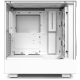 NZXT H5 Elite All White midi tower behuizing Wit (mat) | 1x USB-A | 1x USB-C | RGB | Tempered Glass