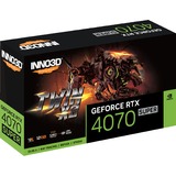 INNO3D GeForce RTX 4070 SUPER TWIN X2 grafische kaart 1x HDMI 2.1, 3x DisplayPort, DLSS 3