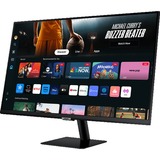 SAMSUNG Smart Monitor M7 M70D LS32DM702UUXEN 32" 4K UHD  Zwart, 2x HDMI, USB-C, WiFi, BT, Sound