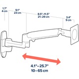 Ergotron LX monitorarm Wit