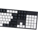 Keychron C2-H1, toetsenbord Zwart/wit, US lay-out, Gateron G Pro Red, Hot swap, RGB leds, Double-shot ABS keycaps