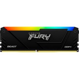 Kingston FURY 32 GB DDR4-3200 werkgeheugen Zwart, KF432C16BB2A/32, Beast