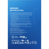 SAMSUNG 990 EVO Plus, 1 TB SSD MZ-V9S1T0BW, PCIe 4.0 x4 / 5.0 x2, NVMe 2.0, M.2 2280