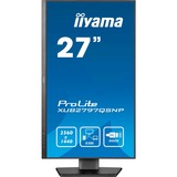 iiyama ProLite XUB2797QSNP-B1 27" monitor Zwart (mat), HDMI, DisplayPort, USB-C, LAN, Audio