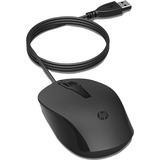 HP HP 150 Wired Mouse Zwart