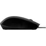 HP HP 150 Wired Mouse Zwart