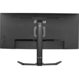 iiyama G-Master Red Eagle GCB3481WQSU-B1 34" Curved UltraWide gaming monitor Zwart, 180Hz, HDMI, DisplayPort, Audio, AMD Free-Sync