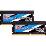 G.Skill 16 GB DDR4-3200 Kit laptopgeheugen Zwart, F4-3200C22D-16GRS, Ripjaws, XMP