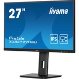 iiyama ProLite XUB2797HSU-B2 27" monitor Zwart, 100 Hz, HDMI, DisplayPort, USB, Audio, Adaptive Sync