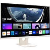 LG Smart 27SR50F-W 27" monitor Wit, 2x HDMI, USB-A, WiFi, Bluetooth, Sound