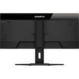 GIGABYTE M34WQ 34" UltraWide gaming monitor Zwart, 2x HDMI, 1x DisplayPort, AMD Free-Sync, 144Hz