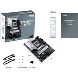 ASUS PRIME X670-P socket AM5 moederbord Zwart/zilver, RAID, 2.5Gb-LAN, Sound, ATX