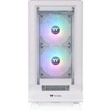 Thermaltake Ceres 350 MX - Snow midi tower behuizing Wit | 2x USB-A | 1x USB-C | RGB | Tempered Glass