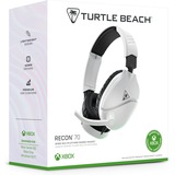 Turtle Beach Ear Force Recon 70X White (2024) over-ear gaming headset Wit, Xbox Series X|S, Xbox One, PS4, PS5, Switch, PC, Mobile