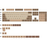 Ducky Boba keycaps Donkerbeige/lichtbeige, 132 stuks