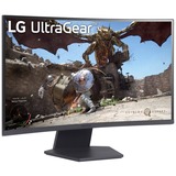 LG UltraGear 27GS60QC-B Curved Gaming monitor 27"  Zwart, 2x HDMI, 1x DisplayPort, HDR10