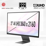 MSI Modern MD271UL 27" 4K UHD monitor Grijs, 2x HDMI, DisplayPort, USB-C (DP Alt+65W PD)