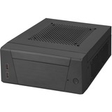 SilverStone SST-ML10B HTPC behuizing Zwart | 2x USB-A