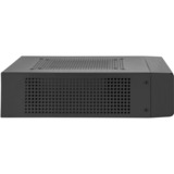 SilverStone SST-ML10B HTPC behuizing Zwart | 2x USB-A