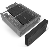 SilverStone SST-ML10B HTPC behuizing Zwart | 2x USB-A