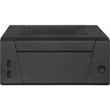 SilverStone SST-ML10B HTPC behuizing Zwart | 2x USB-A