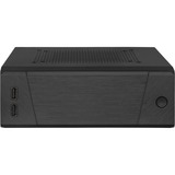 SilverStone SST-ML10B HTPC behuizing Zwart | 2x USB-A