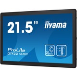 iiyama ProLite OTF2216MC-B1 22" touchscreen monitor Zwart, VGA, HDMI, DisplayPort, Touch