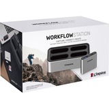 Kingston Workflow Station dockingstation Zilver/zwart