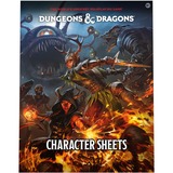 Asmodee Dungeons & Dragons 5.0 - Characters Sheets 2024 boek Engels, 2+ spelers, vanaf 12 jaar