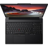 Lenovo ThinkPad P16s Gen 3 (21KS000QMH) 16"  laptop Zwart | Core Ultra 9 185H | Intel Arc | 64 GB | 1 TB SSD