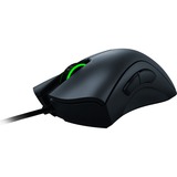 Razer DeathAdder Essential gaming muis Zwart, 6400 dpi, Groene leds