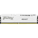 Kingston FURY 16 GB DDR5-6000 werkgeheugen Wit, KF560C40BW-16, Beast, XMP