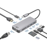 ACT Connectivity USB-C 4K docking station Aluminium, USB-C, HDMI, LAN