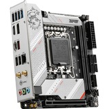 MSI MPG B760I EDGE WIFI socket 1700 moederbord Zilver, RAID, 2.5 Gb-LAN, WLAN, BT, Sound, Mini-ITX