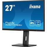 iiyama ProLite XUB2797QSU-B2 27" monitor Zwart, 100 Hz, HDMI, DisplayPort, USB, Adaptive Sync