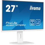 iiyama ProLite XUB2797QSU-W2 27" monitor Wit, 100 Hz, HDMI, DisplayPort, USB, Adaptive Sync