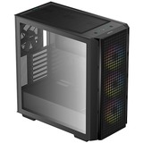 DeepCool CG540 midi tower behuizing Zwart | 2x USB-A | Window