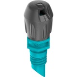 GARDENA Micro Strook Sprinkler Uiteinde mondstuk Zwart/turquoise, 5 Stuks