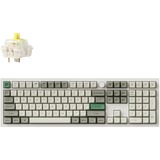 Keychron Q6 Max-P4, toetsenbord Wit, US lay-out, Gateron Jupiter Banana, RGB leds, KSA double-shot PBT, hot swap, Knob, 2.4GHz | Bluetooth 5.1 | USB-C