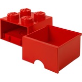 Room Copenhagen LEGO Brick Drawer 4 Rood opbergdoos Rood