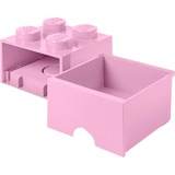 Room Copenhagen LEGO Brick Drawer 4 Roze opbergdoos Roze